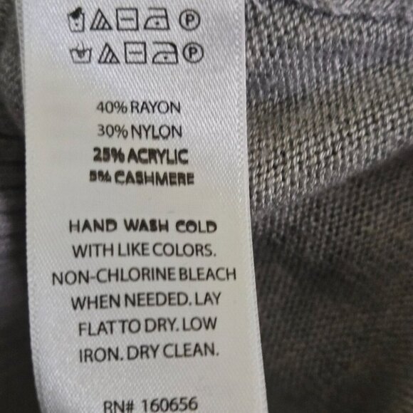 Rachel Zoe Sunday Funday Hooded Sweater Cashmere Blend Football Size S - Picture 6 of 6